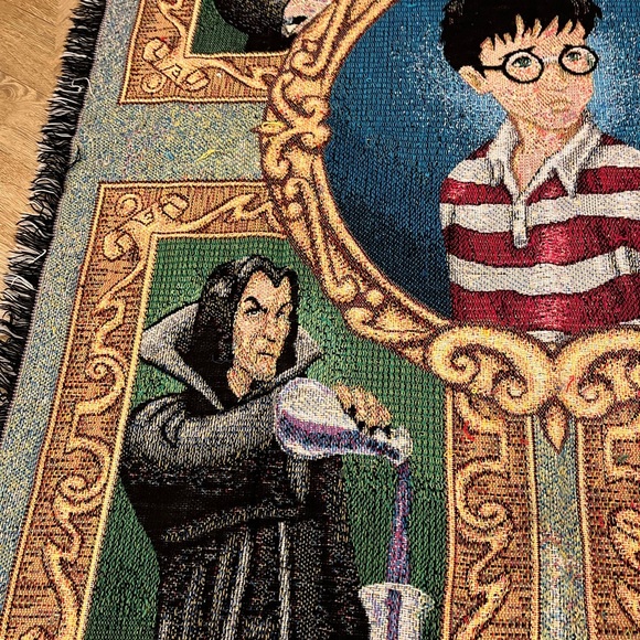 Vintage Harry Potter tapestry blanket - Picture 3 of 7